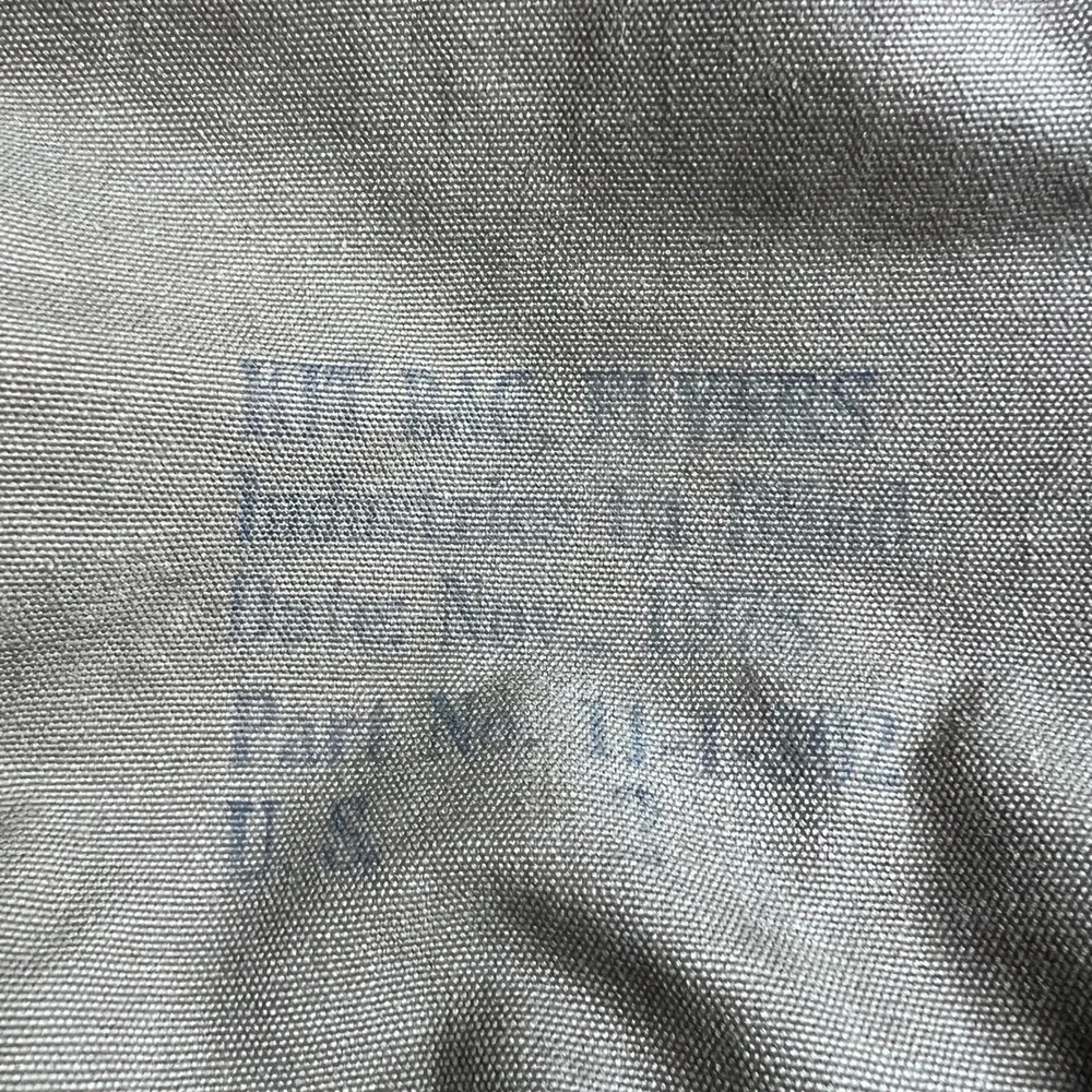 Vintage 1978 US Military Kit Bag Flyers Olive Drab Canvas Duffel Bag 11-1-302